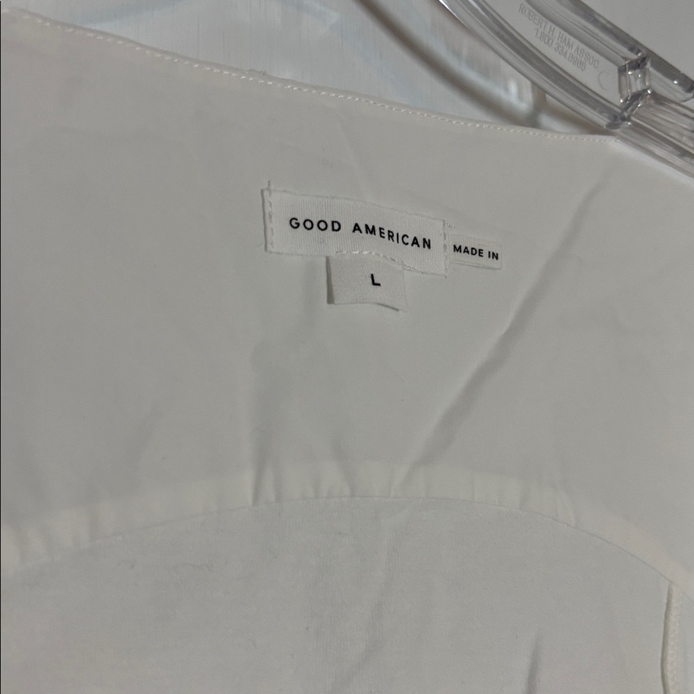 Good American White Poplin Corset - Picture 11 of 15